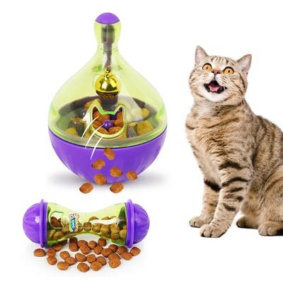 Игрушки для кормления домашних животных, миска для кошек, стакан для еды, тряска, утечка, мяч для еды, принадлежности для кормления домашних собак