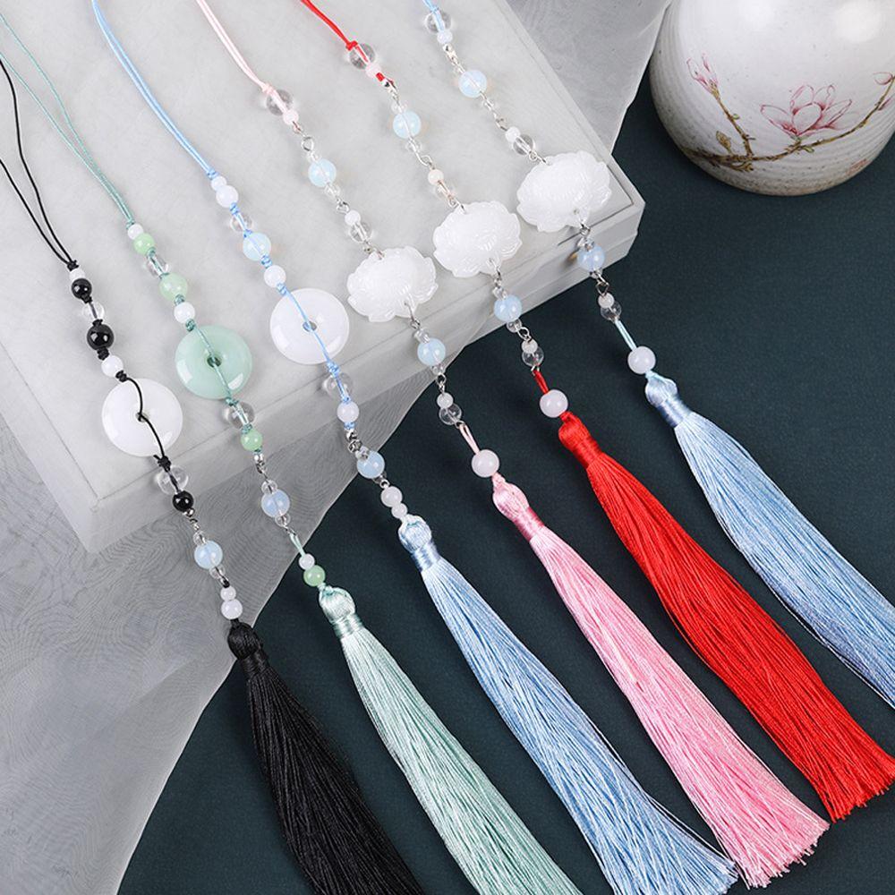 Classical Hanfu Tassel Pendant Imitation Lotus Pendant Imitation Hanging Waist Pendant