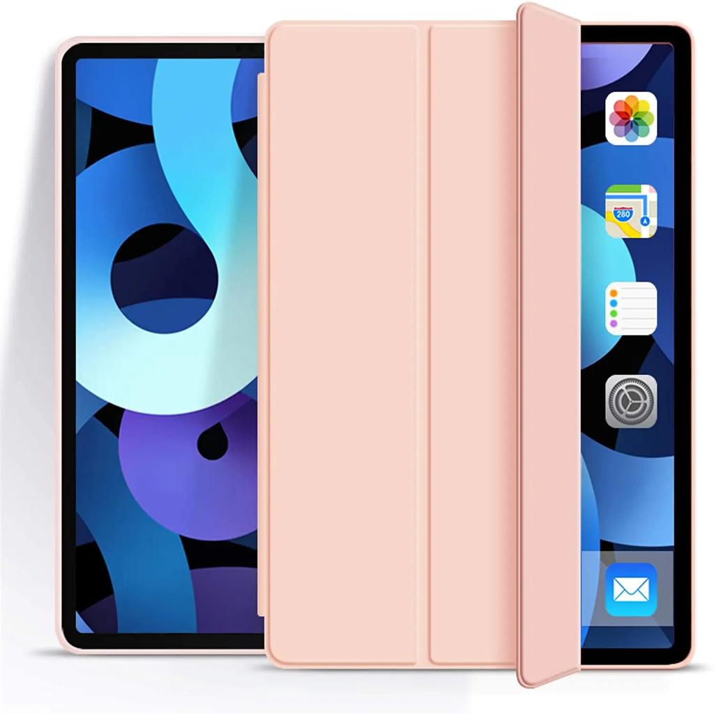 Силиконовый тонкий чехол для iPad Air 5, тройной смарт-чехол для Pro 11/10,5, чехол премиум-класса для iPad 10,2/9,7, мягкий чехол для Mini 6/5/4