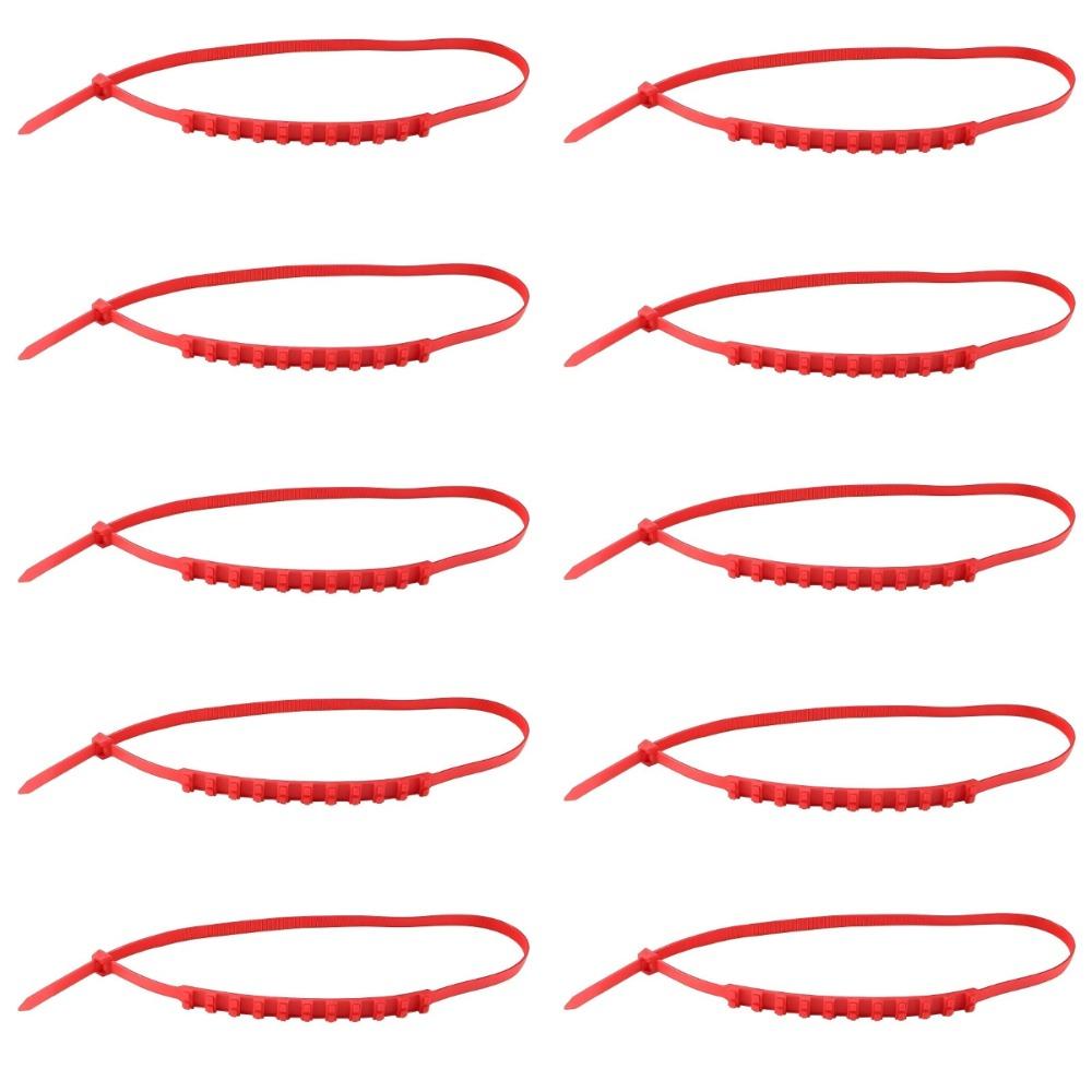 10/20Pcs Universal Anti-Skid Snow Chains Double Grooves Cable Ties Car Tire Strap  Winter