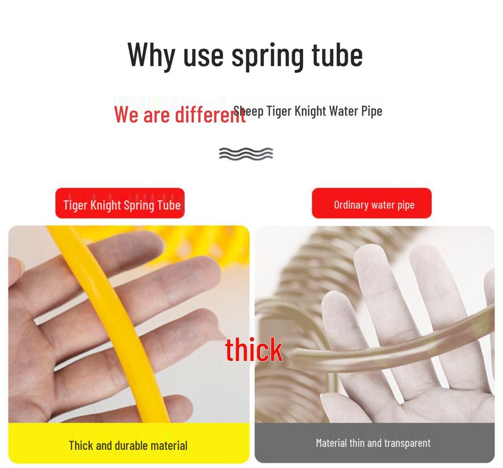 High-Pressure Car Wash Water Gun with Soft Hose and Spray Nozzle