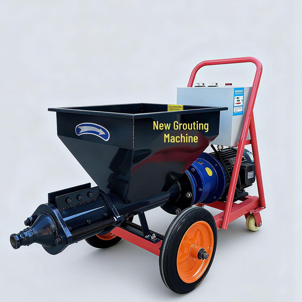 High-Pressure Cement Mortar Sprayer for Wall Plastering and Putty Application