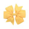 Классические 40 цветов 3'' однотонная репсовая лента заколки-банты для волос для девочек ручной работы заколка-бант головной убор детские аксессуары для волос