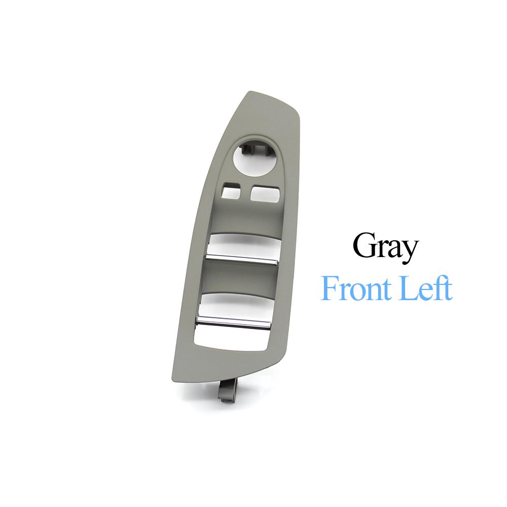 Upgraded Car Interior Front Door Window Control Lifter Switch Cover Panel Trim For BMW 7 Series F01 F02 730 735 740 745 750 760