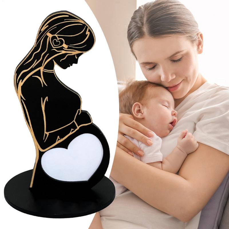 Рамка для фотографии сонограммы Беременная женщина Рамки для сонограммы Фотознак Объявление о беременности для малыша Подарки для беременных Сувенир