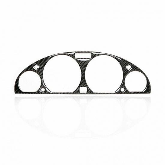 1X Carbon Fiber Auto trument Panel decal Navigation For BMW E46 M3 1998-2005