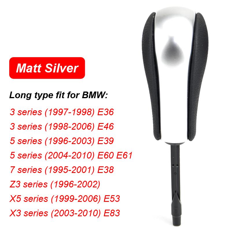 Подходит для E36(97-99) E38 E39 E46 Z4 Z3 E53 X5 X3 E60 E61 Автоматическая АКПП Короткий Длинный Рычаг Переключения Передач Автомобильная Ручка Переключения Передач