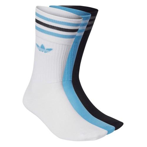 Adidas Unisex Adult Solid Crew Socks (Pack of 3)