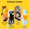 Powerful Centrifugal Electric Juicer Machine 3" Big Mouth Fruits And Vegetable Juice Extractor 2Speeds Mixer Blender With Bottle