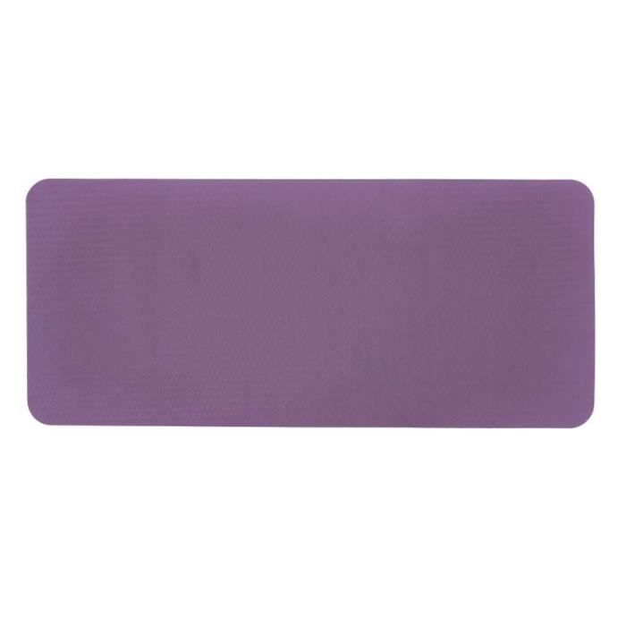 Fitness Mat - Non-slip - TPE - 183 X 61 X 0.6 Cm - Purple - Unisex