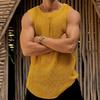 New Sports Vest Men'S Loose Summer Pure Cotton Fitness And Bodybuilding Quick Drying Sleeveless Shoulder White Base Shirt Sleeveless T-Shirt