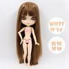 ICY DBS Кукла Блайз Шарнирное тело 30 см BJD Игрушка Белое глянцевое лицо и матовое лицо с дополнительными руками AB и панелью 1/6 DIY Модная кукла