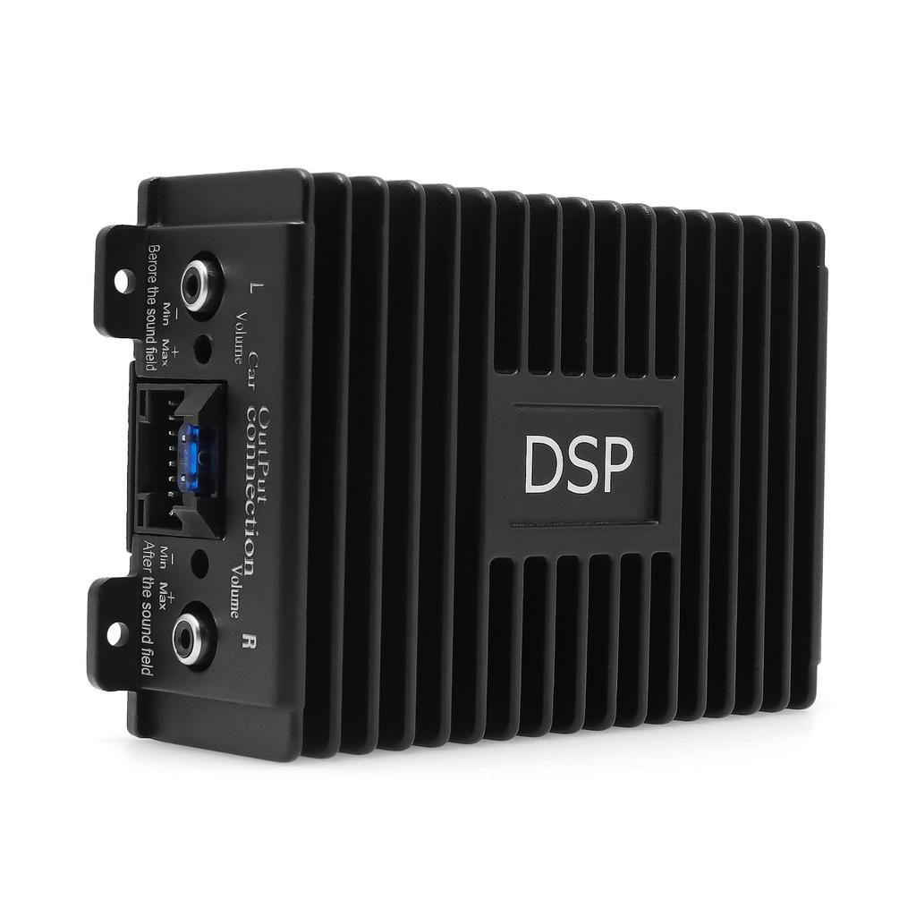 Автомобильный DSP 4-канальный радиоусилитель-эквалайзер для Android-радио, неразрушающая модификация, улучшение звука, мультимедийный радиопроигрыватель