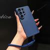 Чехол-бампер с ремешком и точками для Samsung Galaxy S26 S23 S24 S25 FE Ultra Plus A57 A17 A16 A56 A36 A55 A53 Ударопрочный защитный чехол