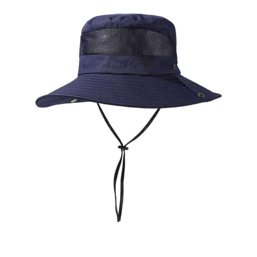 Adjustable Fisherman Hat Big Eaf Mountaineering Hat Portable Sunshade Hats Unisex