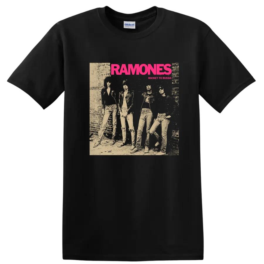 Ramones Punk Rock Band T Shirt Music Graphic Vintage Concert Fan Retro Style Tee