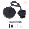 Retro E27 Hanging Lamp Holder With 1M/1.5M Hanging Wire Ceiling Lamp Holder Socket Lamp Base For Hanging Pendant Lights