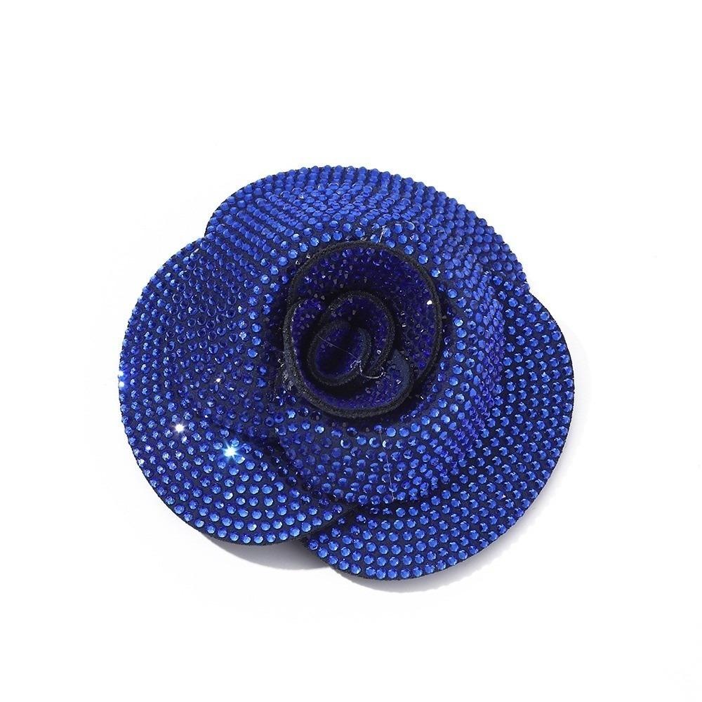 Sewing Supplies Flower Brooch Pin Self-Adhesive Option DIY Craft Patches For Wedding Party