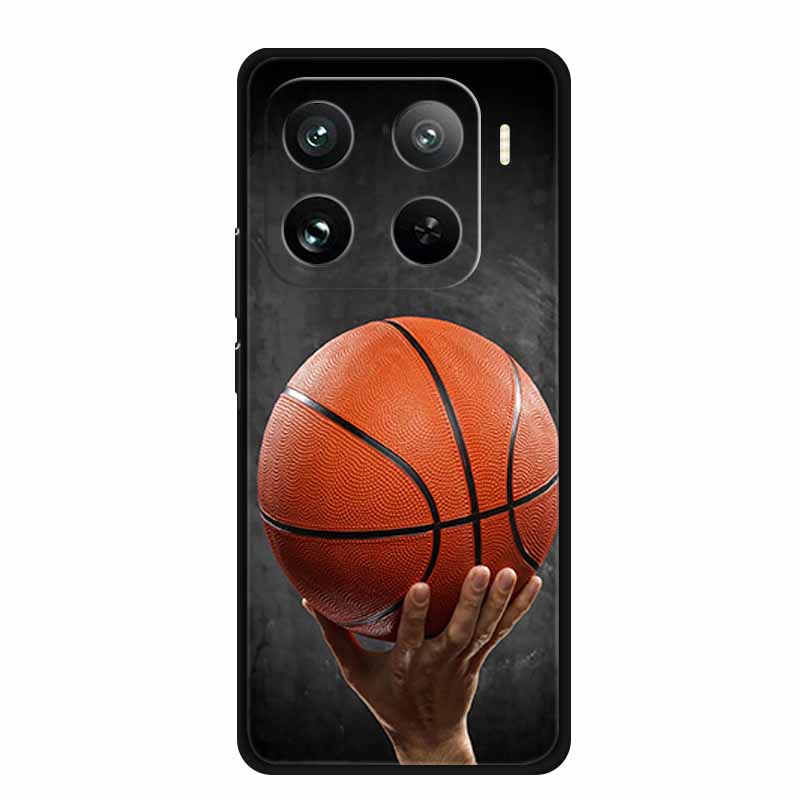 Чехол для телефона Xiaomi 15 S Pro Задняя крышка Чехол Ударопрочный Черный Силикон Мягкий Coque Для Xiaomi 15 15s Pro Чехол 15Pro Funda Оболочка