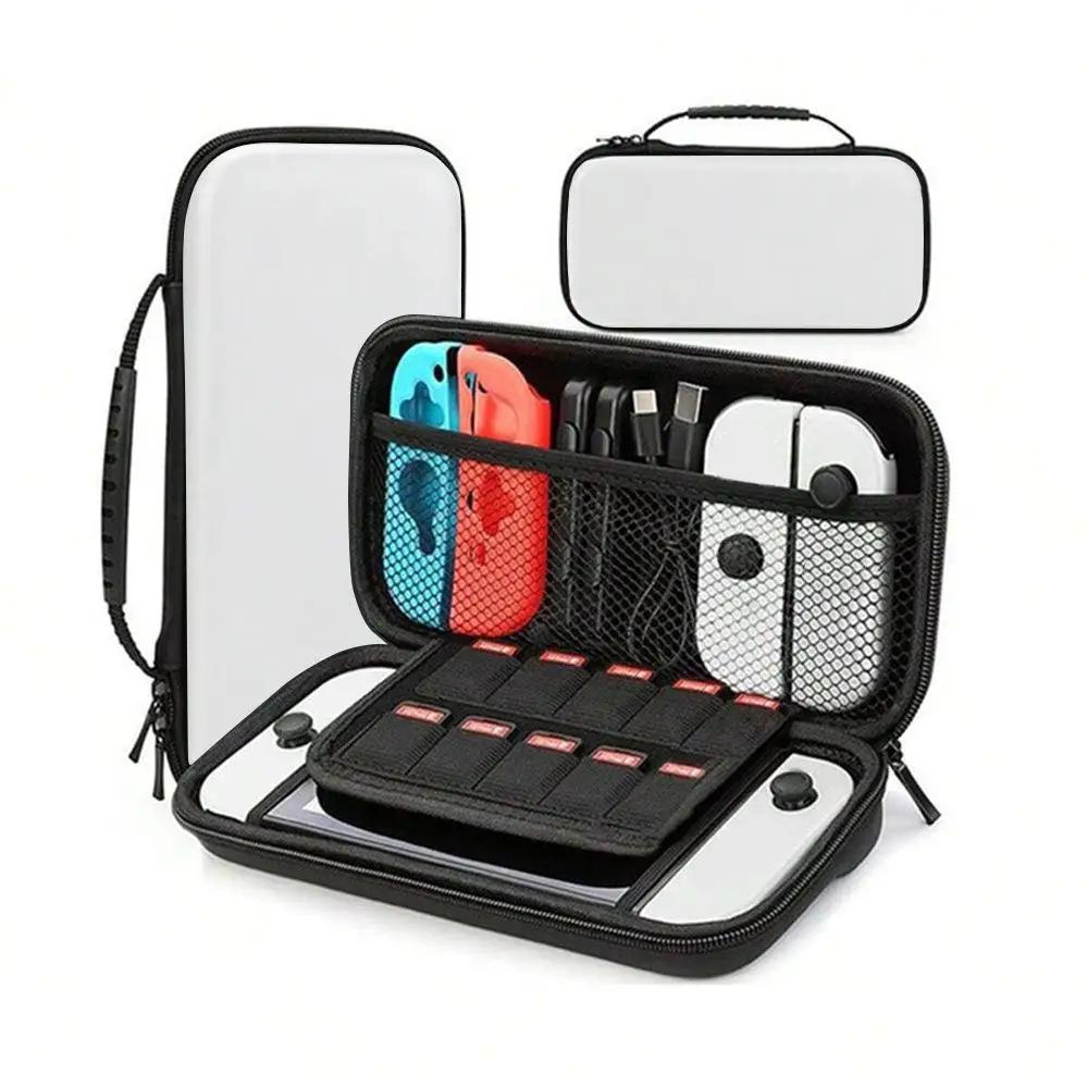 Switch Console Carrying Storage Bag Portable Earphone Gaming Accessories Organizer Protective Hard Shell Case For Cables