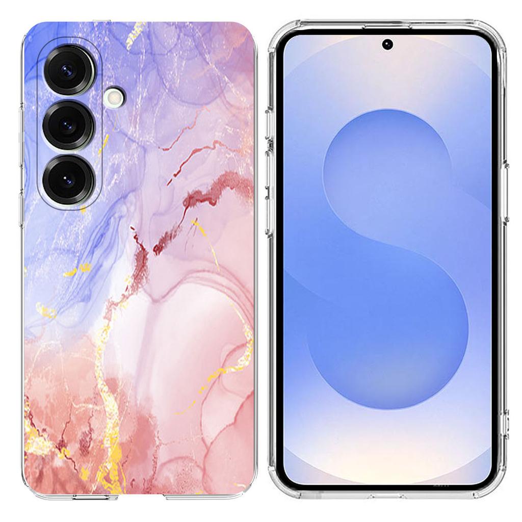 For Samsung Galaxy S25/S24 Case Marble Pattern Printing Soft TPU Phone Cover