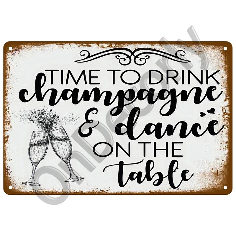 Пиво Металлическая Табличка Виски Вино Алкоголь Жестяная Табличка Винтажный Коктейльный Постер Бар Паб Домашний Декор Искусство Ремесла Жесть Настенная Тарелка Знаки