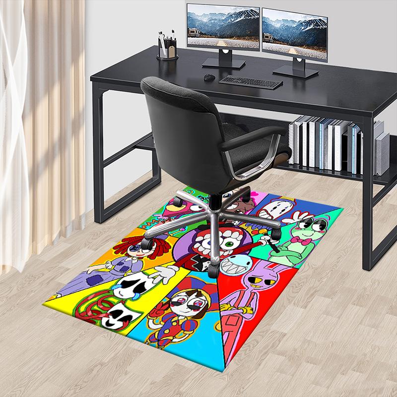 Colorful Cartoon Characters Carpet For Playroom Bedroom Living Room Sofa Home Decorkids Game Area Rug Nonslip Floor Mat