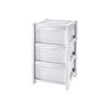 Tontarelli Plastic Drawer Unit 3 Drawers (38.5 X 39 X 63.5 Cm)