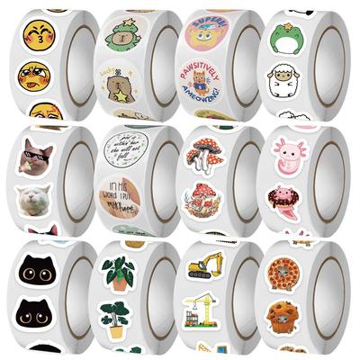 500 листов/рулон декоративных наклеек с точками для герметизации и поделок