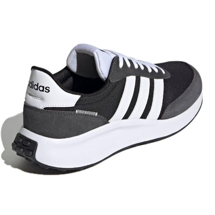 Adidas Мужские кроссовки Run 70s Black White Carbon Core-Black Cloud-White GX3090