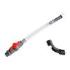 5 Gallon VP Racing Fuel Filler Hose with Ball Valve Shut & Hose Bender Oil Tube Fuel Hose Kit For LC2 Jugs Scribner Fuel Jugs