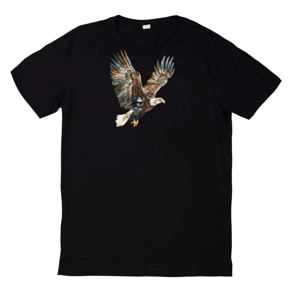 T-Shirt Aquarell Weißkopfseeadler Motiv