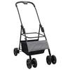 Foldable Pet Stroller Gray 81 x 47 x 99 cm Polyester