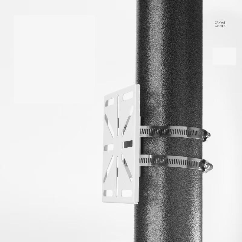 Практичный кронштейн для вертикального крепления Держатель для камер видеонаблюдения Крепление для камеры Металлическая текстура для камеры видеонаблюдения