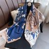 New Printed Floral Fashion Scarf Scarf with Shawls  Fashionable Shawls  Thin Warm Sunscreen Scarf for Women