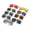 Metal Square Sunglasses Retro Marine Sunglasses Street Photo Uv Protection Glasses