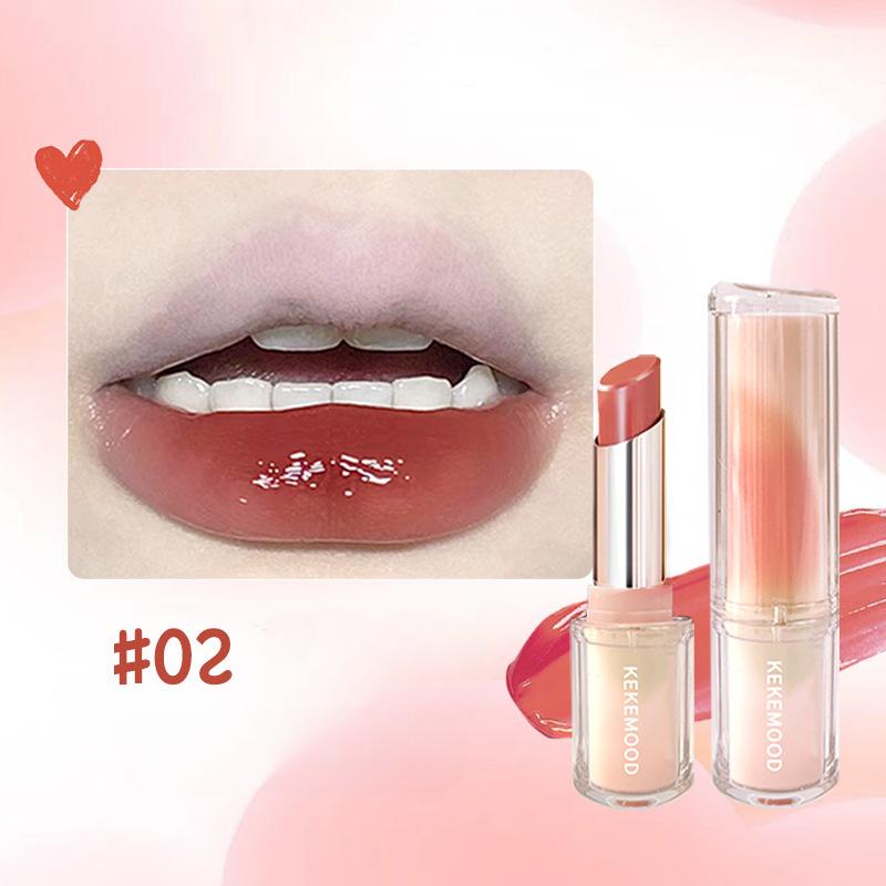 Emmanuel Lipstick Water Gloss Lipstick Mirror Moisturizing and Moisturizing Women's Whitening Lip Balm