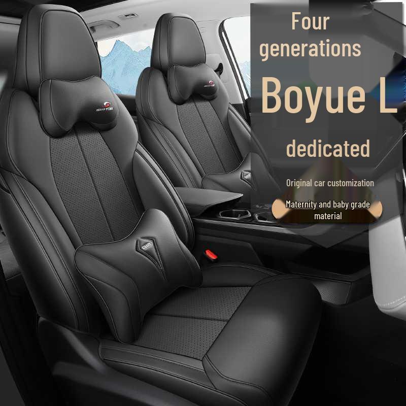 Geely Boyue L 2025 4th Gen Mountain & River Seat Covers – Full Coverage, All-Season Cushions