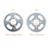 25H 47T Sprocket 3/4 Holes Rear Sprocket 29mm Fit for 47CC 49CC Mini Moto Pocket Electric Scooter Sprocket Replacement Accessory