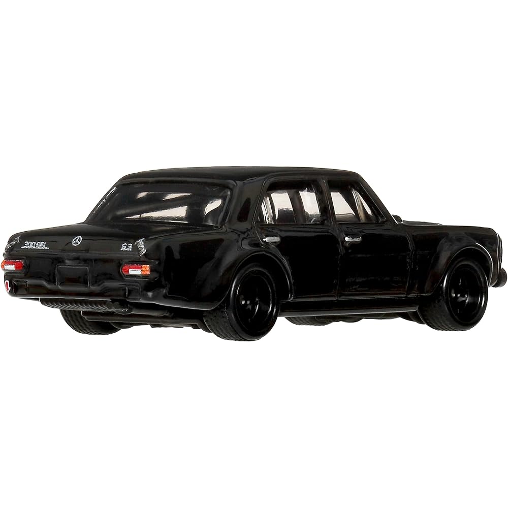 Хот Вилс Культура Автомобилей Альпинисты Mercedes-Benz 300 SEL 6.8 AMG Игрушечный Транспорт Миниатюра Черный