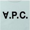 Apesse Cohbm M26384 Kll Vert Deau Vert Fonce Vpc Velvet Logo Standard Grand Common Short Sleeve Tee