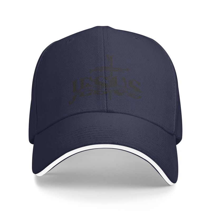 Classic Jesus The Way The Truth The Life Baseball Cap Adult Religion Christian Faith Adjustable Dad Hat Women Unisex Sun Protection