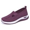 2024 New Women's Spring and Summer Comfortable Casual Women's Shoes Breathable, Fashionable Shoes Soft Sole Solid Color Durable