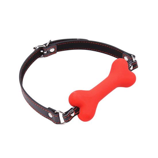 Mouth Gag Adult Toy Silicone Gag Stick Adjustable Adult Games Flirting Sex Toys Dog Bone Gag Fetish Sex Toy Valentine's Day