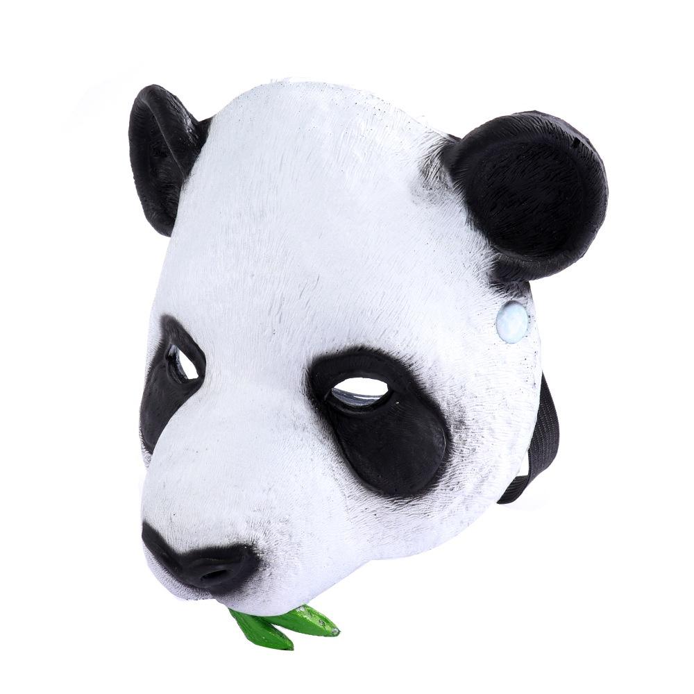 Funny Giant Panda Mask 3D PU Foam Animal Mask Female Male Carnival Party Club Cosplay Mask