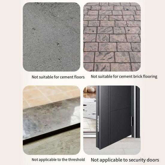 1М Уплотнительная лента для низа двери Подметание под дверью Уплотнитель от непогоды Свето-шумоизоляция Пылезащита Ветрозащита Стопор для двери Лента-заполнитель зазора под дверью