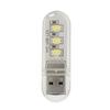 Мини-питьевой USB 5 В 3 постоянного тока шкаф 8 светодиодов шкаф ночник настольная лампа для чтения
