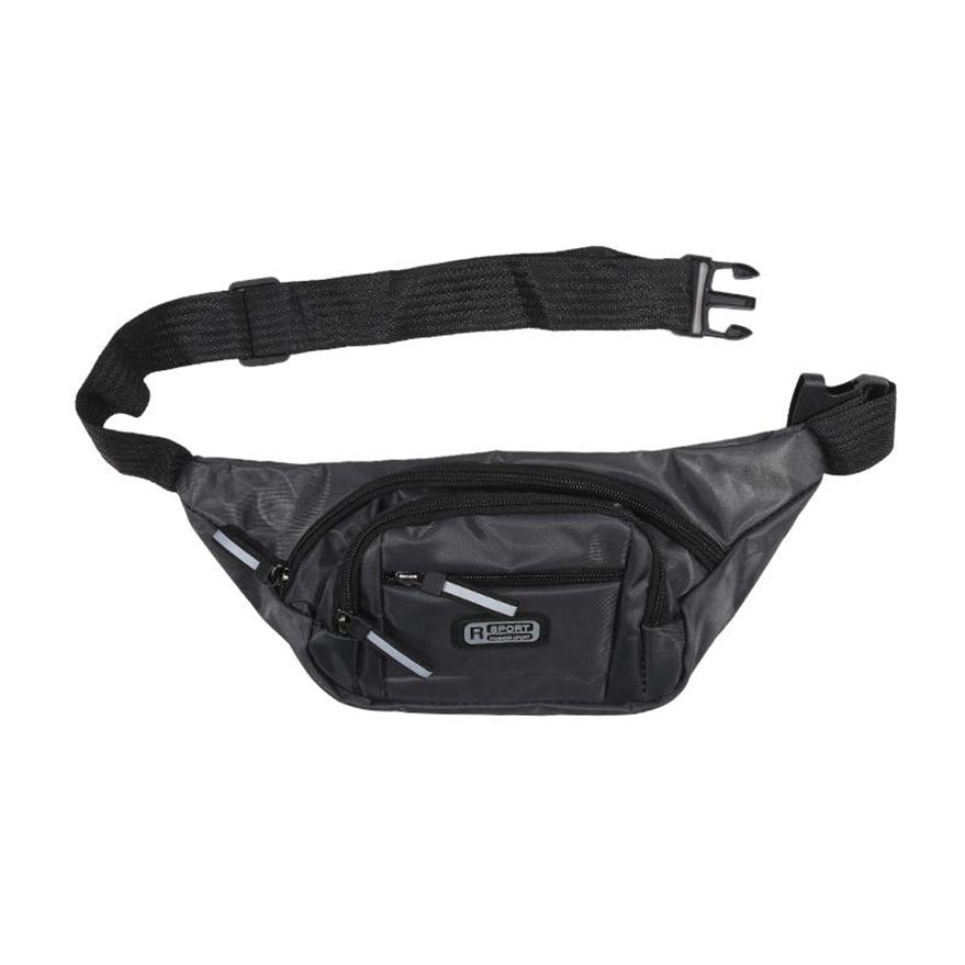 Легкая мужская спортивная поясная сумка на пояс, износостойкая сумка через плечо для путешествий, бега, походов, тренировок