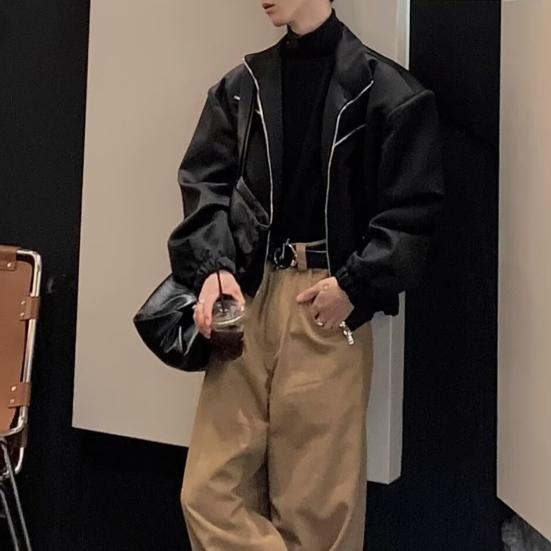 Men's Turtleneck Shirts Long Sleeve Pullover Tee Male Casual Slim Fit Undershirt Base Layer Top for Daily Sports Street