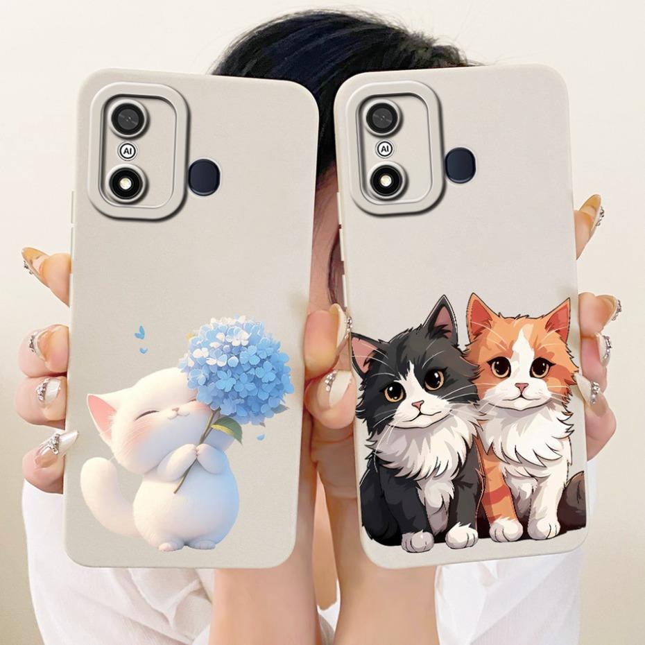 Cute Printed Phone Case For Itel A27 / P17 / A551L Soft Silicone Shockproof Cases For ItelA27 ItelP17 Covers Bumpers